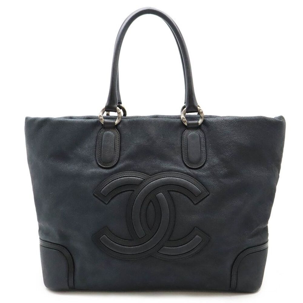 Chanel Coco Mark Tote Bag Black